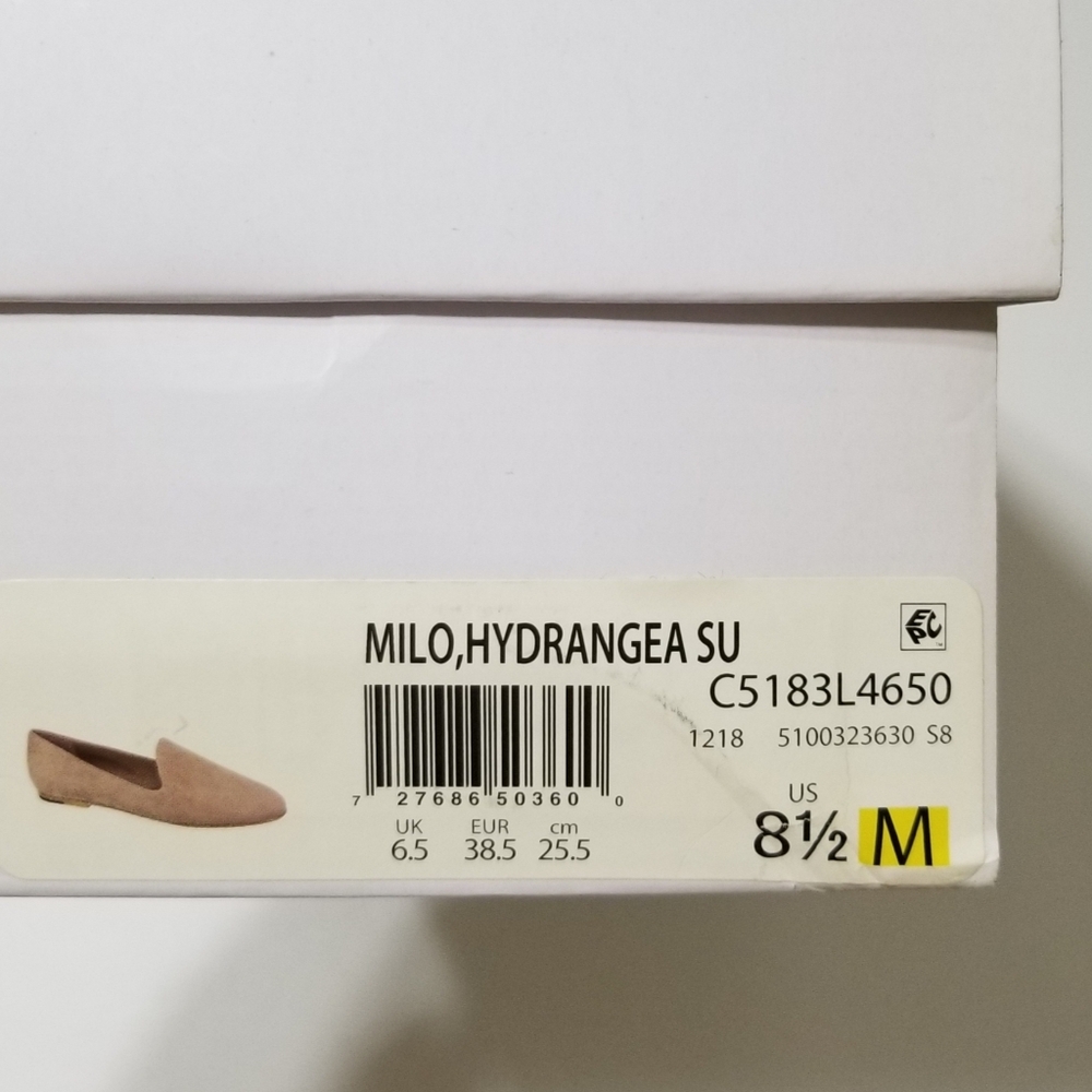 NIB‎ VINCE Women's Milo Suede Leather Flat Loafers in Hydrangea - Picture 15 of 15